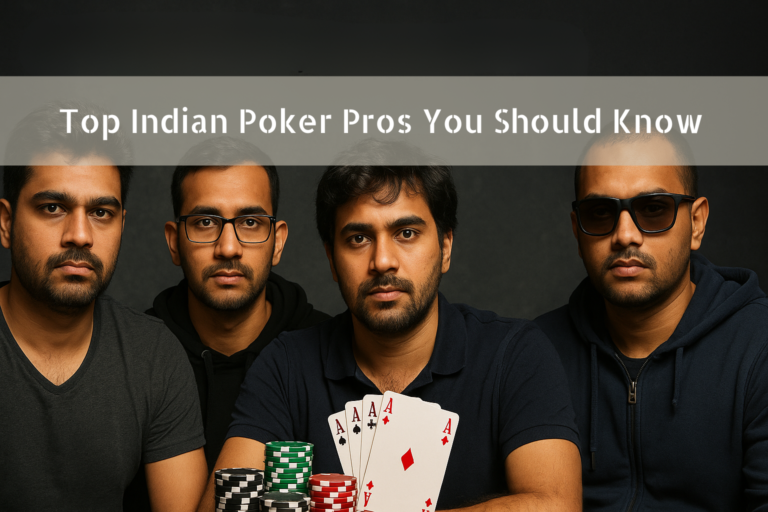 Top Indian Poker Pros You Should Know