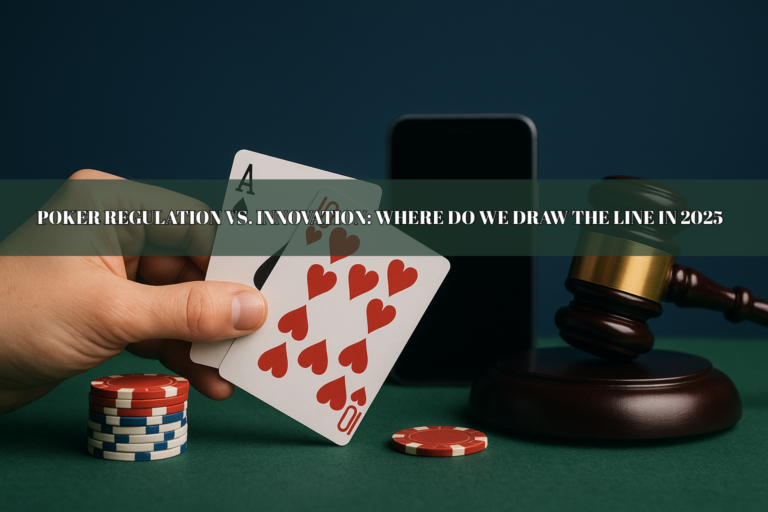 Poker Regulation vs. Innovation: Where Do We Draw the Line in 2025