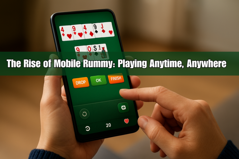 The Rise of Mobile Rummy: Playing Anytime, Anywhere