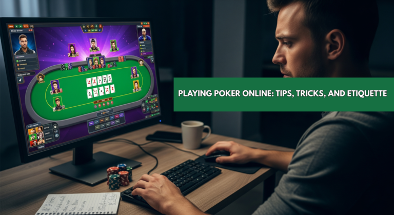 Playing Poker Online: Tips, Tricks, and Etiquette