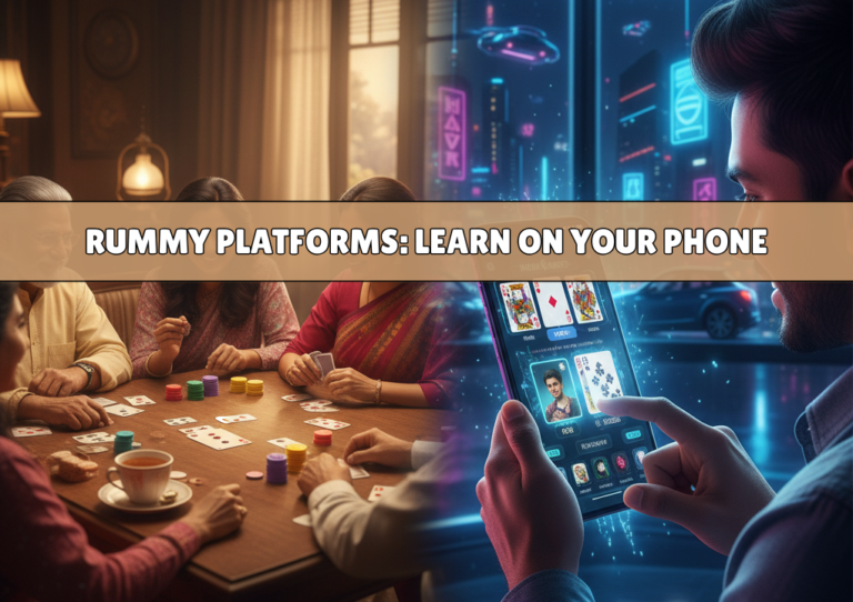 Rummy Platforms: Learn on Your Phone