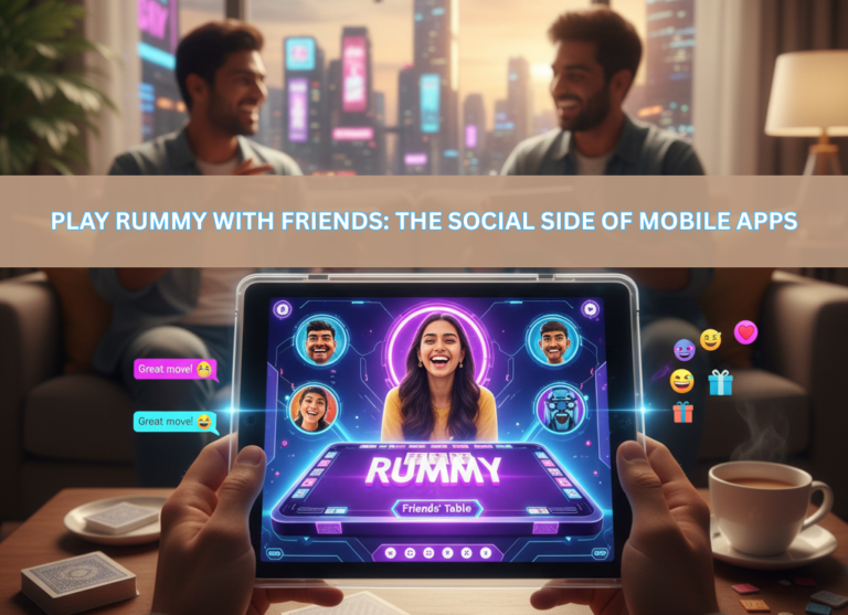Play Rummy with Friends: The Social Side of Mobile Apps