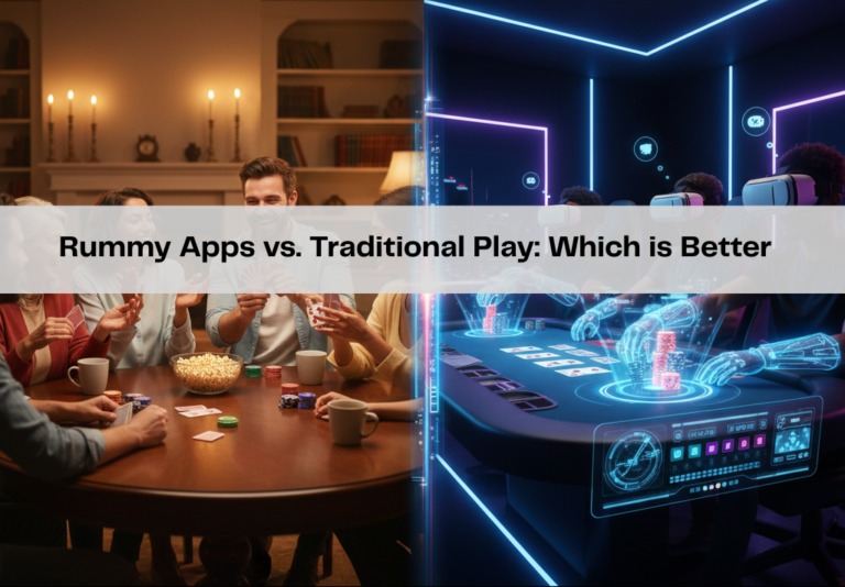 Rummy Apps vs. Traditional Play: Which is Better