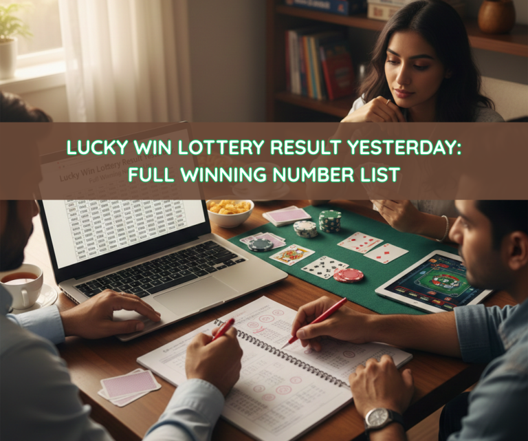 Lucky Win Lottery Result Yesterday: Full Winning Number List