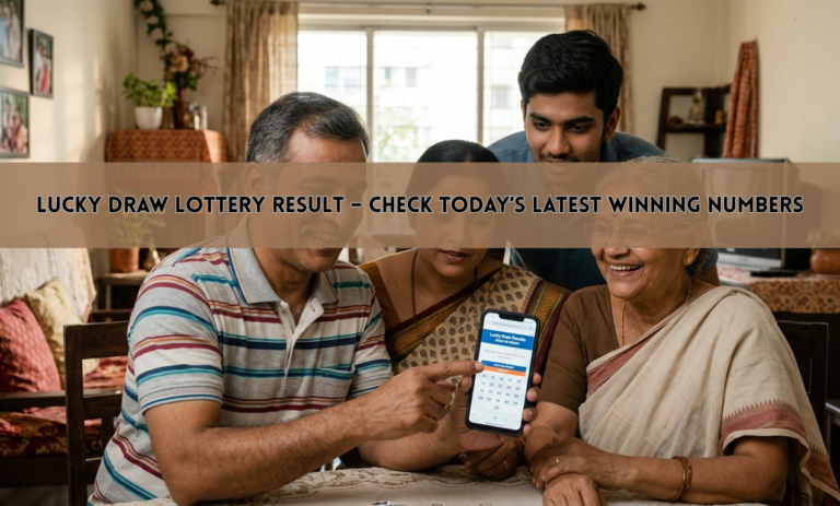 Lucky Draw Lottery Result – Check Today’s Latest Winning Numbers