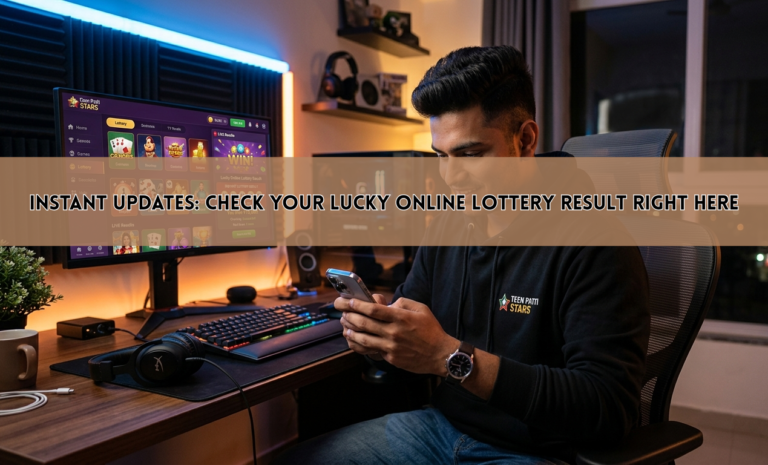 Instant Updates: Check Your Lucky Online Lottery Result Right Here
