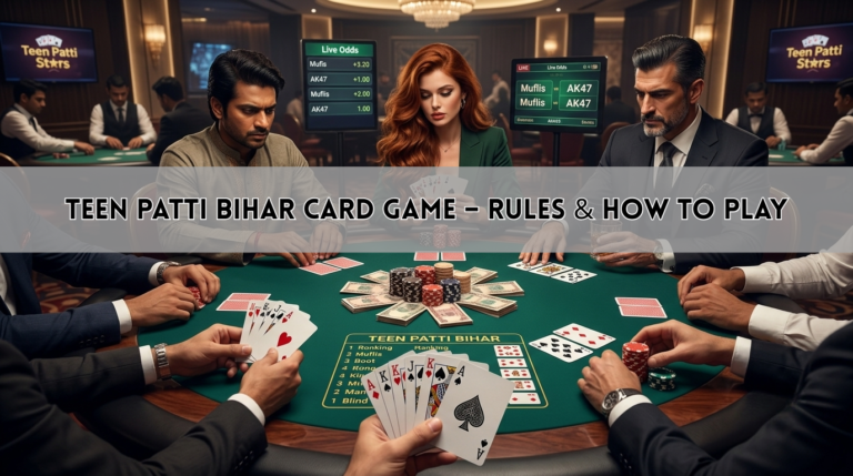 Teen Patti Bihar Card Game – Rules & How to Play
