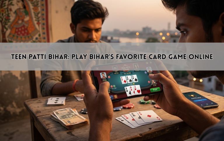 Teen Patti Bihar: Play Bihar’s Favorite Card Game Online