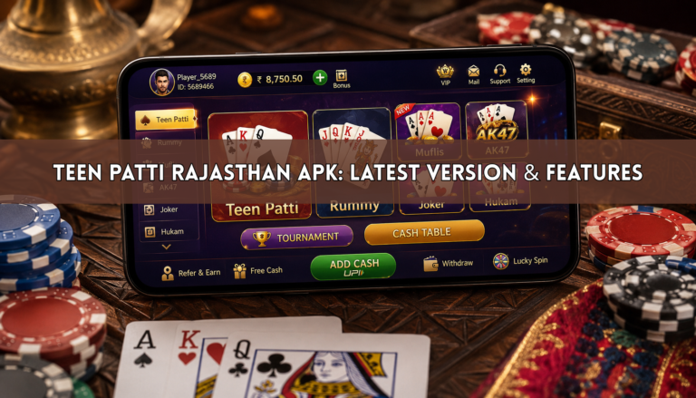Teen Patti Rajasthan APK: Latest Version & Features
