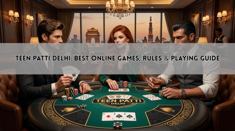 Teen Patti Delhi: Best Online Games, Rules & Playing Guide