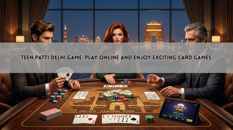 Teen Patti Delhi Game: Play Online and Enjoy Exciting Card Games