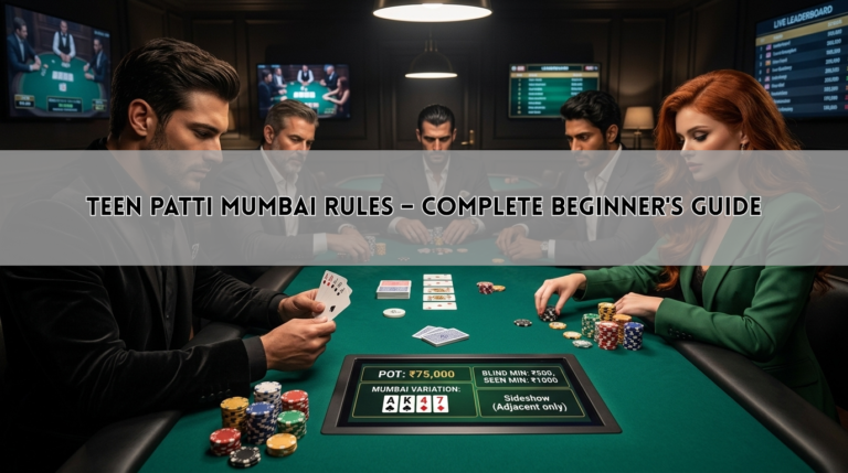 Teen Patti Mumbai Rules – Complete Beginner’s Guide