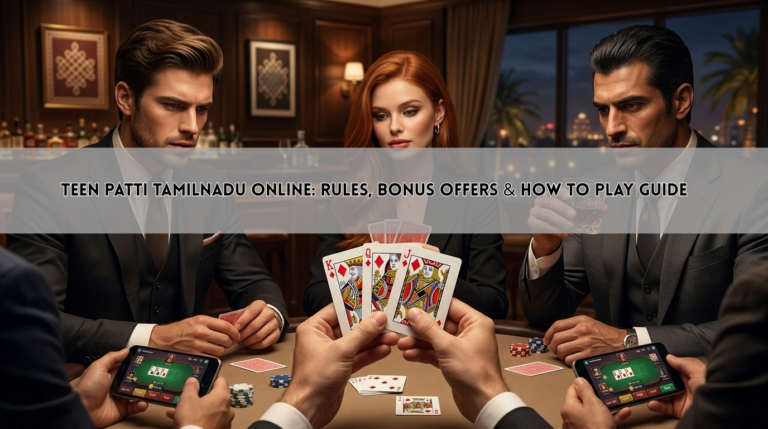 Teen Patti Tamilnadu Online: Rules, Bonus Offers & How to Play Guide