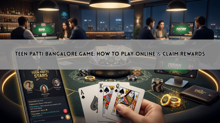 Teen Patti Bangalore Game: How to Play Online & Claim Rewards