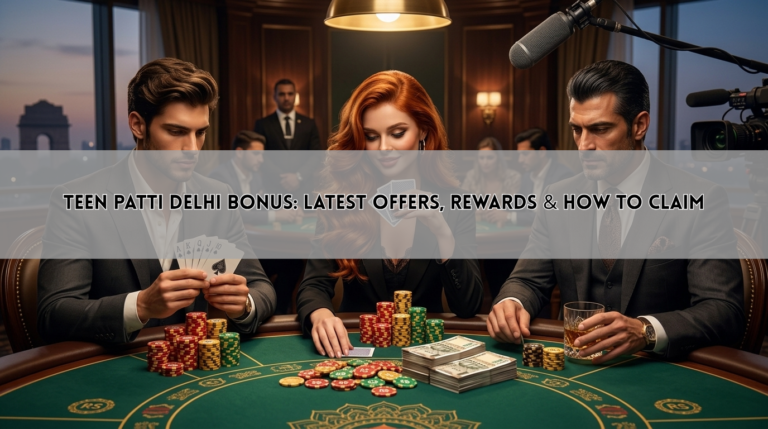 Teen Patti Delhi Bonus: Latest Offers, Rewards & How to Claim