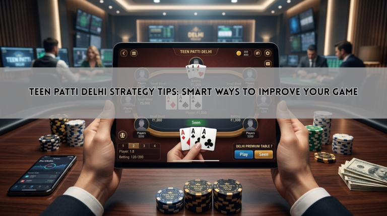 Teen Patti Delhi Strategy Tips: Smart Ways to Improve Your Game